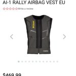 motorcycle airbag vest