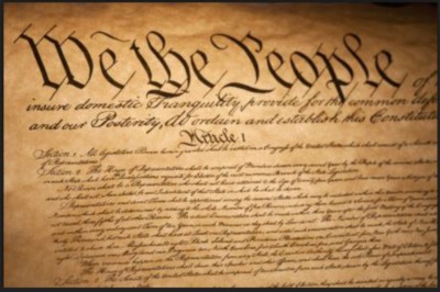 Manuscript of the second amendment to the US constitution