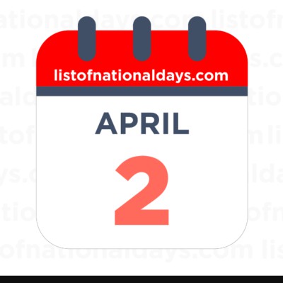 Calendar page for 2nd April